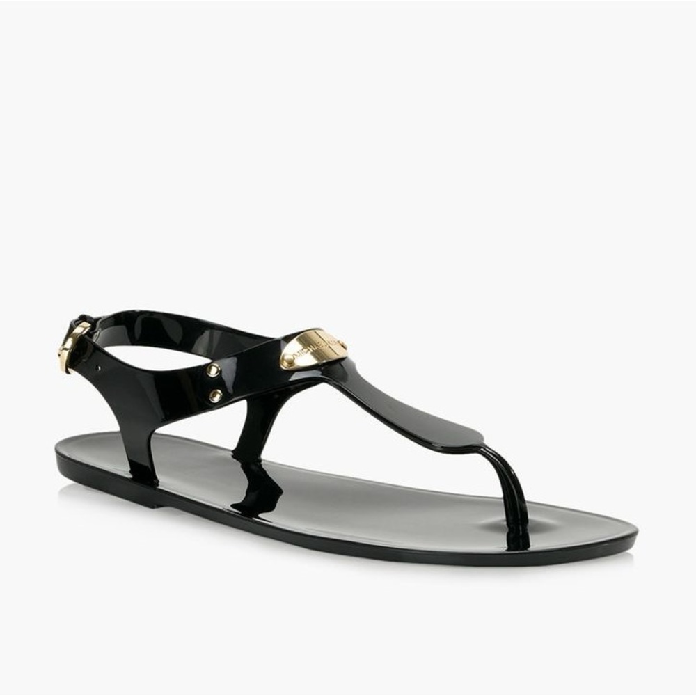 MICHAEL KORS MK PLATE JELLY - Black Women’s Size 9